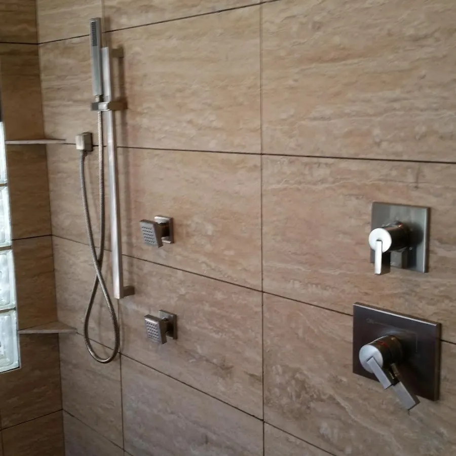 Shower fixture installation for Water Heater Replacement in Fairlawn